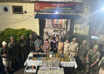 Zeliangrong Nagas Busted with Huge Heroin Haul, Cash