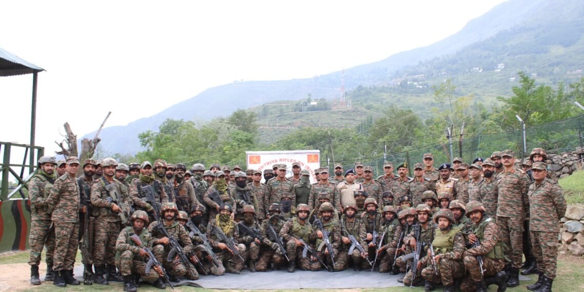 Troops Felicitated for Successful Operation Mahadev in North Kashmir