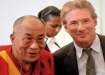 Richard Gere and Dalai Lama