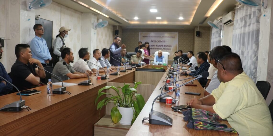 Manipur Governor meets KZC