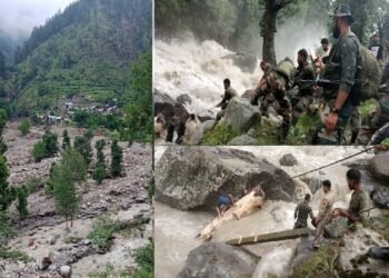 Deadly Cloudburst in J&K’s Kishtwar Claims 50 Lives, over 200 Missing