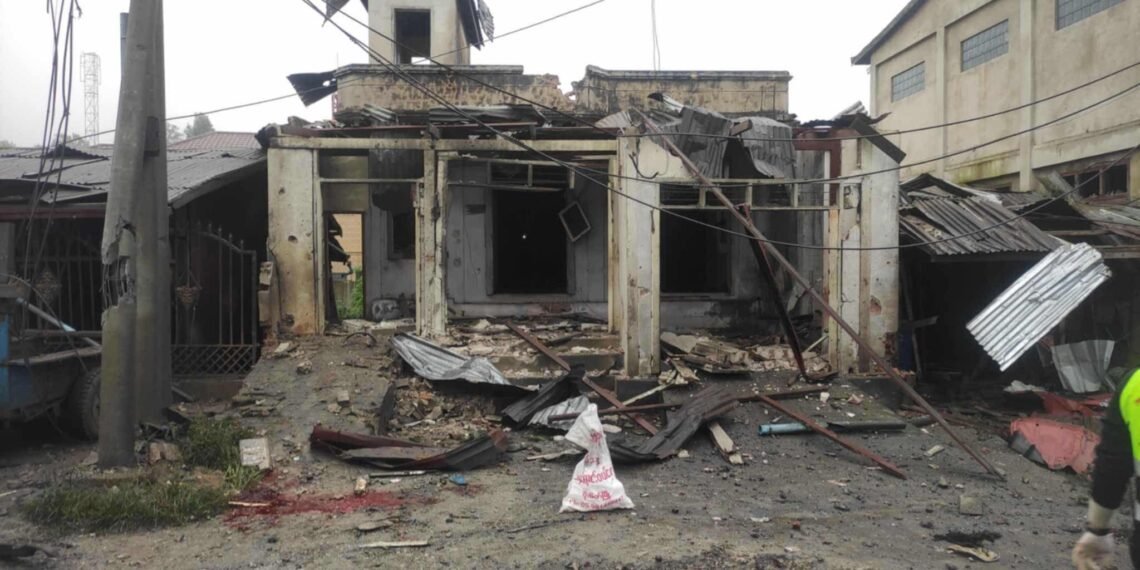 Myanmar Junta Airstrike on Rebel-Held Mogok Kills 13 Civilians