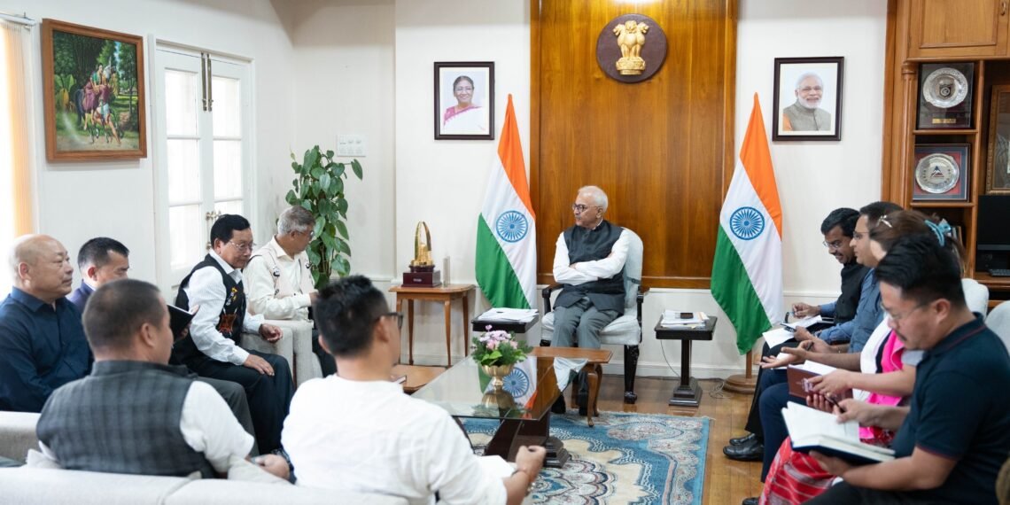 Naga Groups Meet Manipur Governor Over FMR, Border Fencing