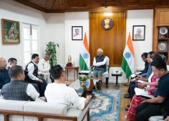 Naga Groups Meet Manipur Governor Over FMR, Border Fencing