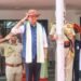 LG Hoists Tricolour at Raj Niwas on 79th Independence Day