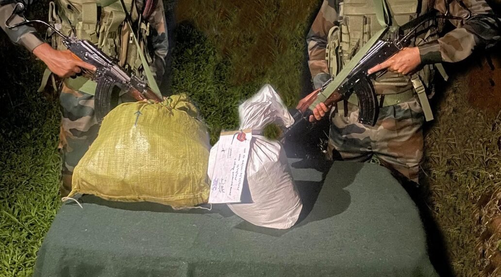 Meth seizure in Mizoram