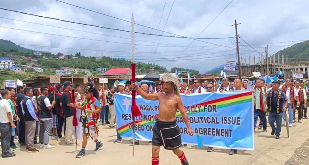 Why has UNC directed Nagas to keep off August 9 Imphal meet?