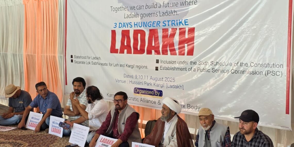 Kargil Bodies Launch Hunger Strike for Ladakh Statehood