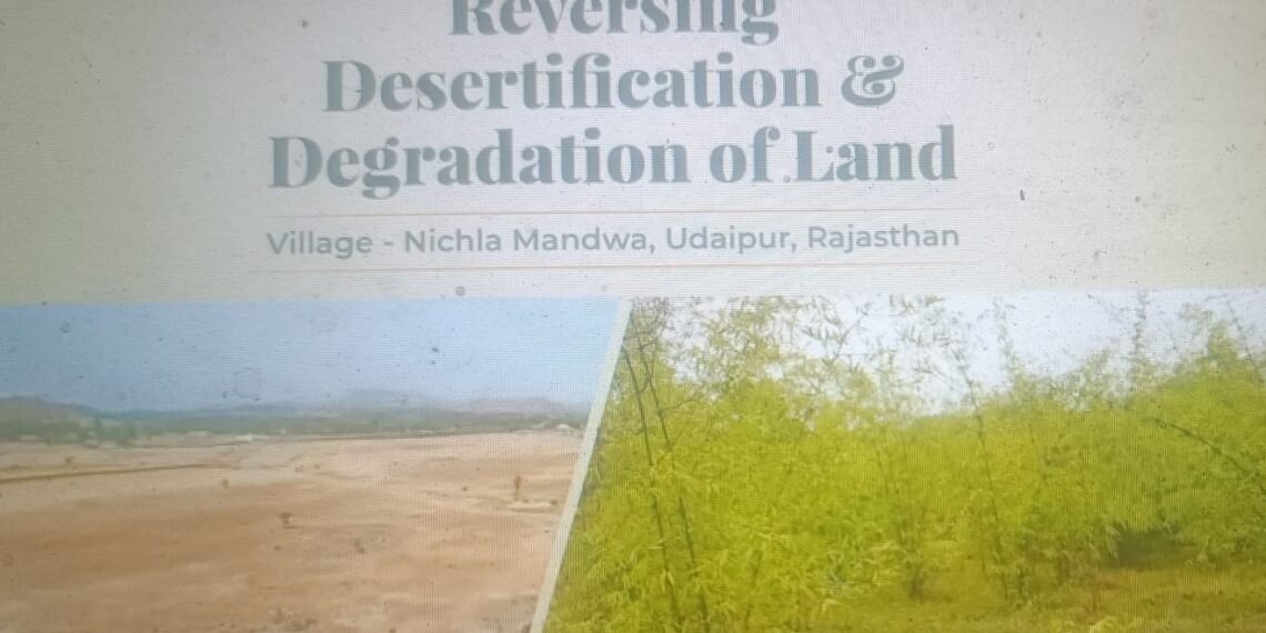 Saxena Showcases Community-Led Green Transformation in Rajasthan