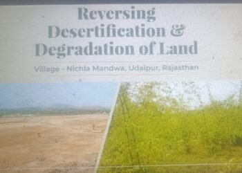 Saxena Showcases Community-Led Green Transformation in Rajasthan