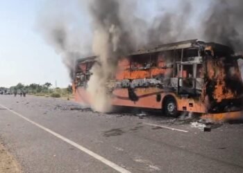 21 Dead, 15 Critically Injured in Freak Jaisalmer Bus Fire
