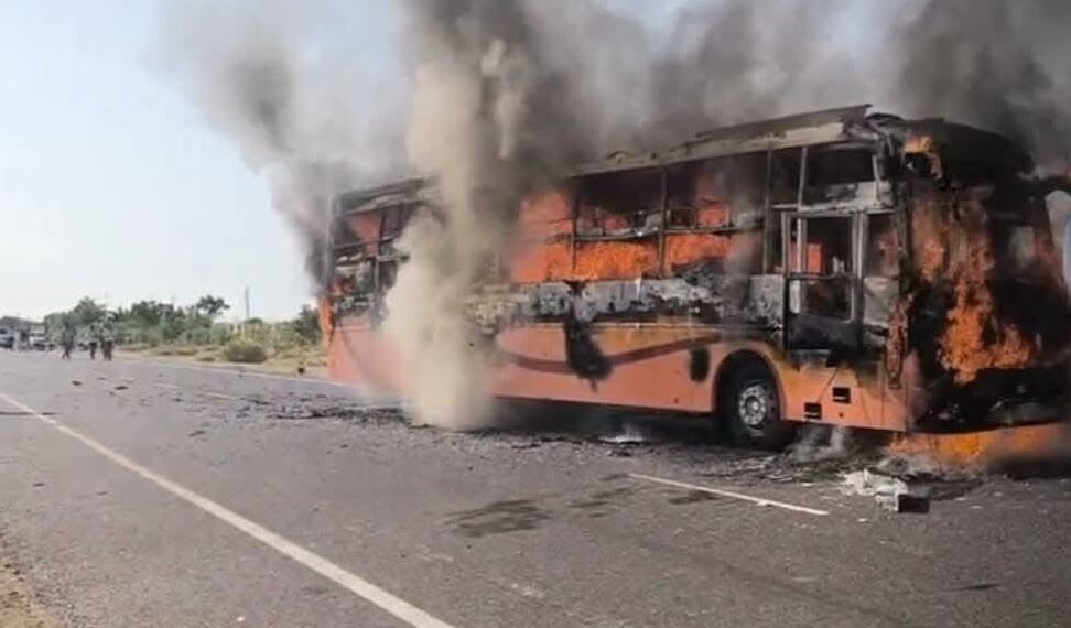 21 Dead, 15 Critically Injured in Freak Jaisalmer Bus Fire