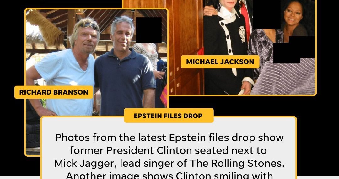 Epstein Files: Who’s Who in the Dark Circle of Power & Secrets