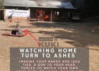 Kuki Village Burnt