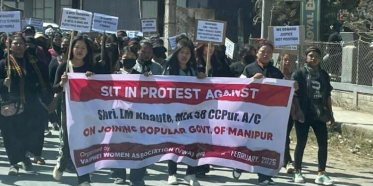 Manipur: Vaiphei Women Attacked Over Protest Against MLA for “Betrayal”