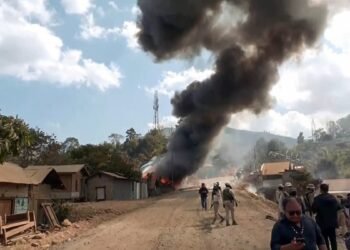Forces Watch as Houses Burn, Manipur Extends Internet Ban