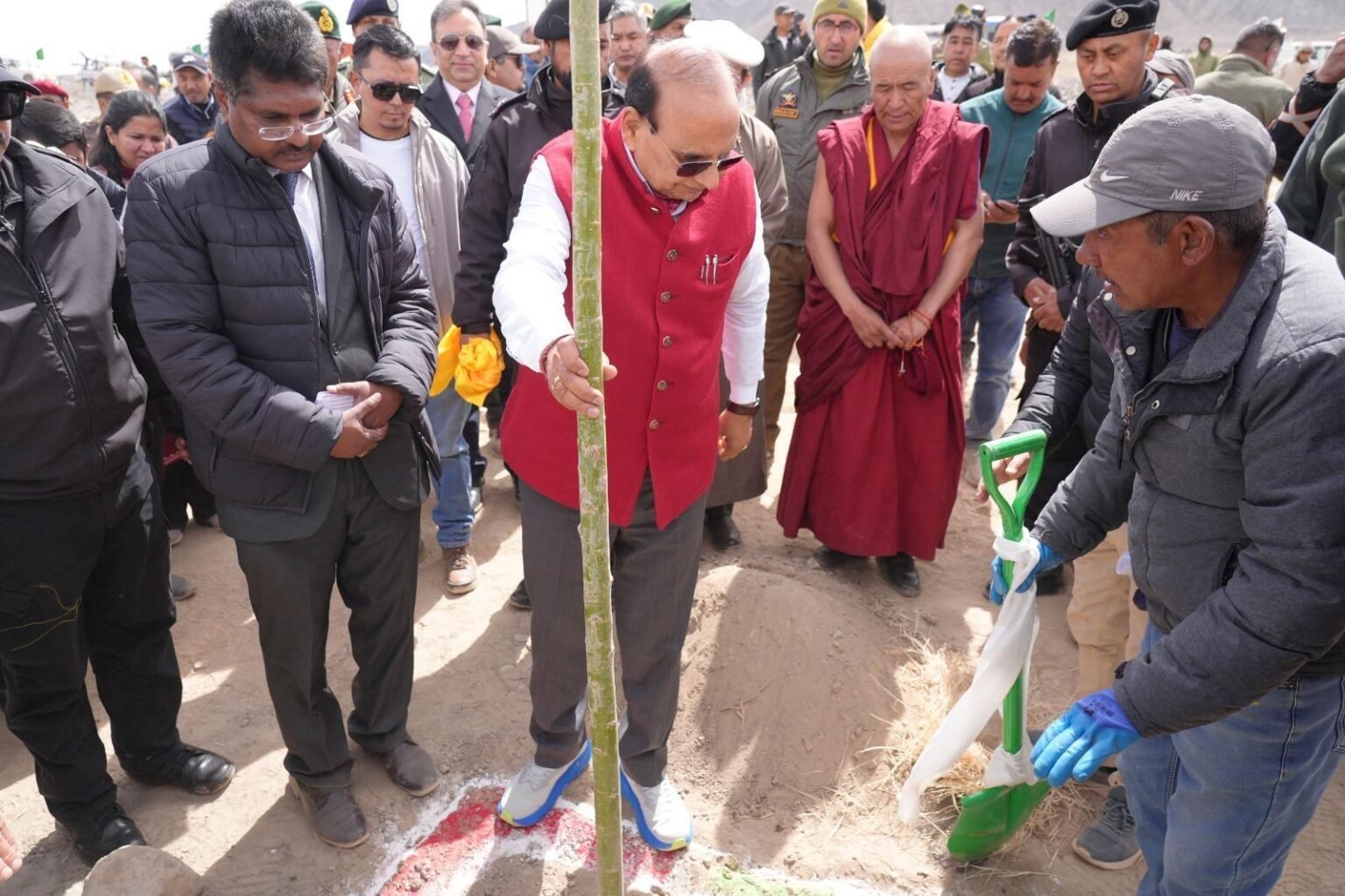 Ladakh LG Launches Indus River Green Corridor Project in Leh