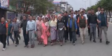 Imphal Protest