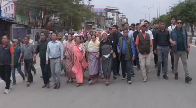 Imphal Protest