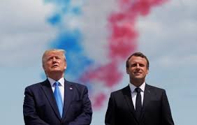 Trump, Macron