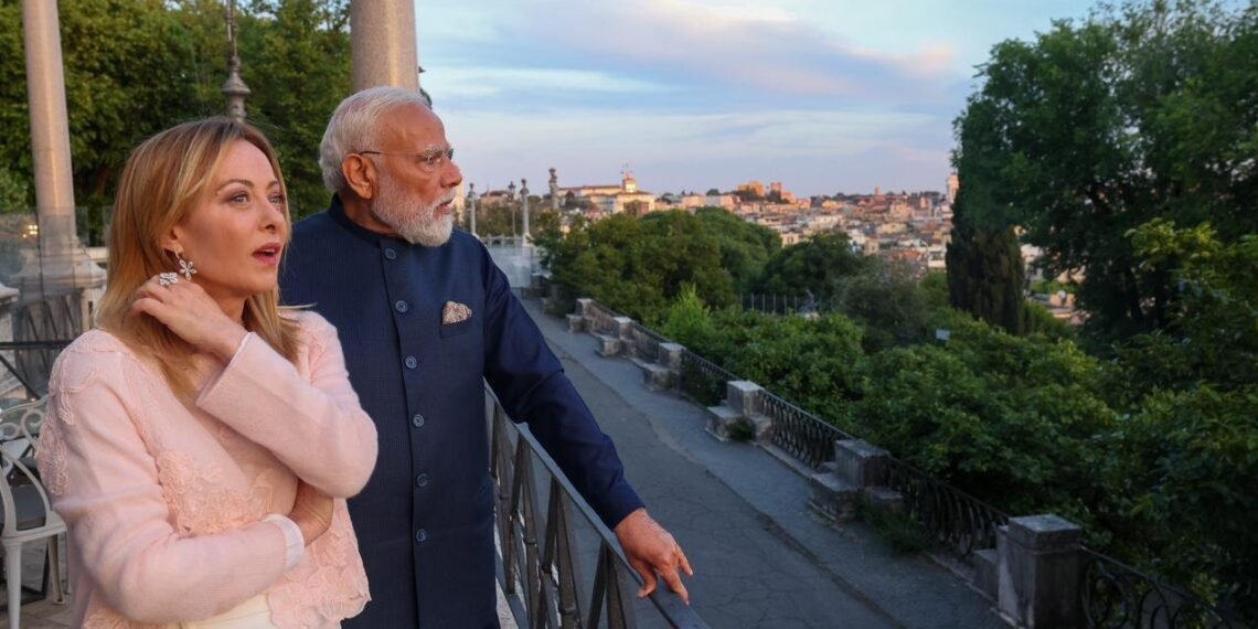 Modi, Meloni