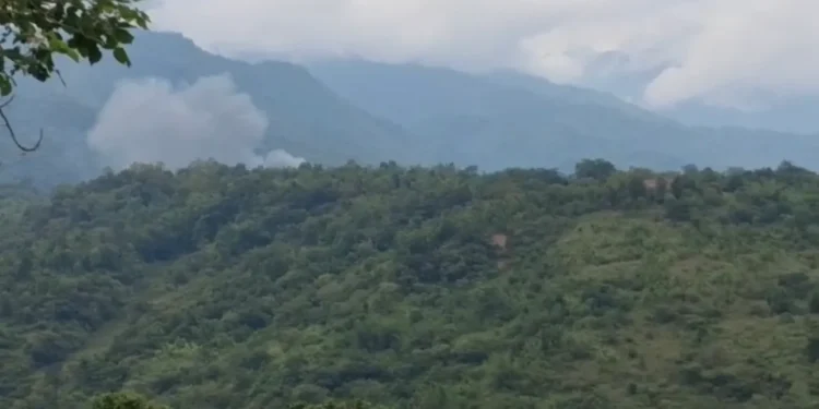 Village Burning