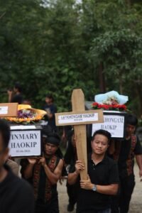 coffin rally