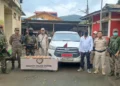 Fake Army SUV