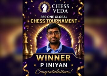 GM P. Iniyan Triumphs at 360 ONE Global Chess Festival 2026 Masters Title - Power Corridors