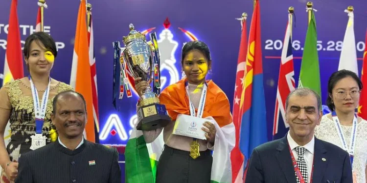 Savitha Shri Baskar Wins 2026 Asian Women's Chess Championship in Dramatic Final : Round Comeback - Power Corridors