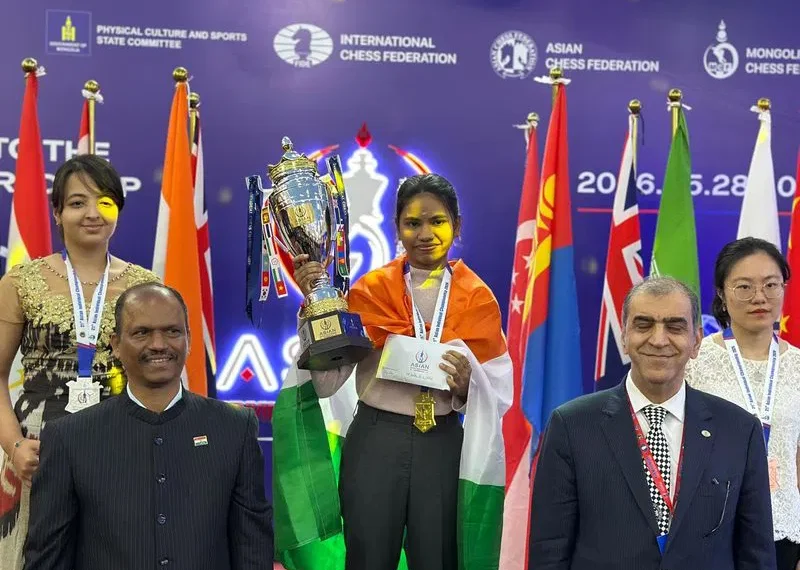 Savitha Shri Baskar Wins 2026 Asian Women's Chess Championship in Dramatic Final : Round Comeback - Power Corridors