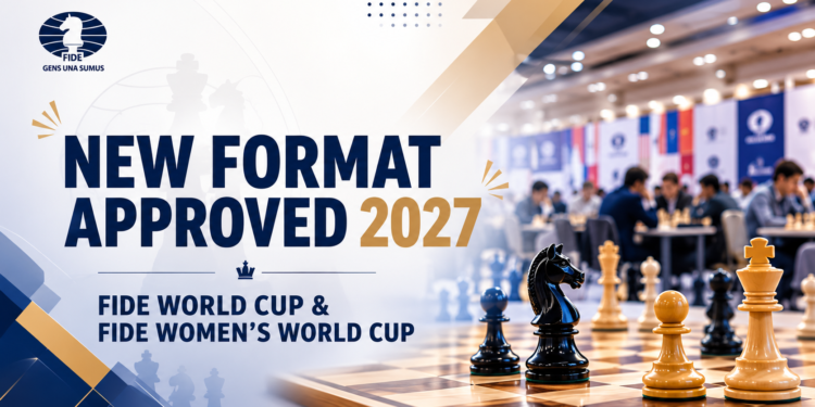 FIDE Unveils New Two-Stage Format for 2027 World Cup and Women’s World Cup - Power Corridors