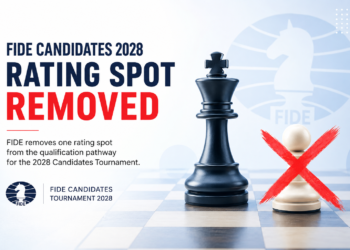 FIDE Overhauls 2028 Candidates Qualification: Rating Spot Removed in Major Reform - Power Corridors