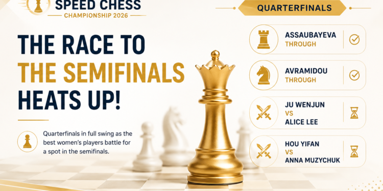 Women's Speed Chess Championship 2026 Quarterfinals: Who's Through, Who's Left, and Who's Next - Power Corridors