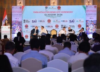 Send-Off Ceremony for India's Para Contingent Heading to Glasgow 2026 Commonwealth Games Held in New Delhi - Power Corridors