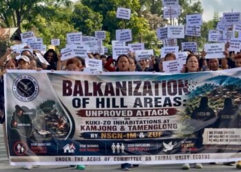 Kuki-Zo protest