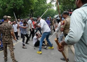Police Crackdown on Students: Mystery Men, Batons, and Brutality