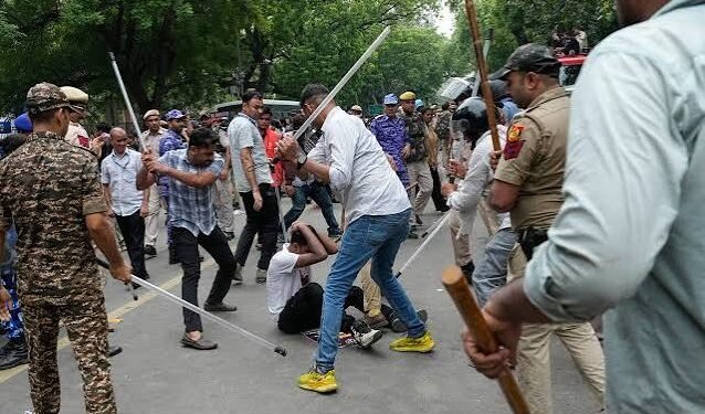 Police Crackdown on Students: Mystery Men, Batons, and Brutality