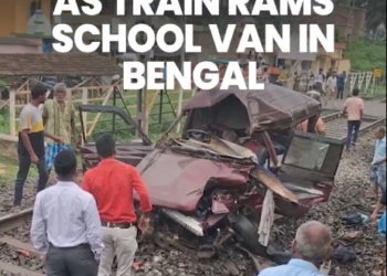 Murshidabad Train Accident: 3 School Students Among 4 Dead After Passenger Train Hits School Van at Railway Crossing - Power Corridors