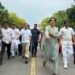 Rahul Gandhi Leads Congress Protest Outside PM Modi's Residence Over NEET Paper Leak; Union Minister Jitendra Singh Holds Talks - Power Corridors