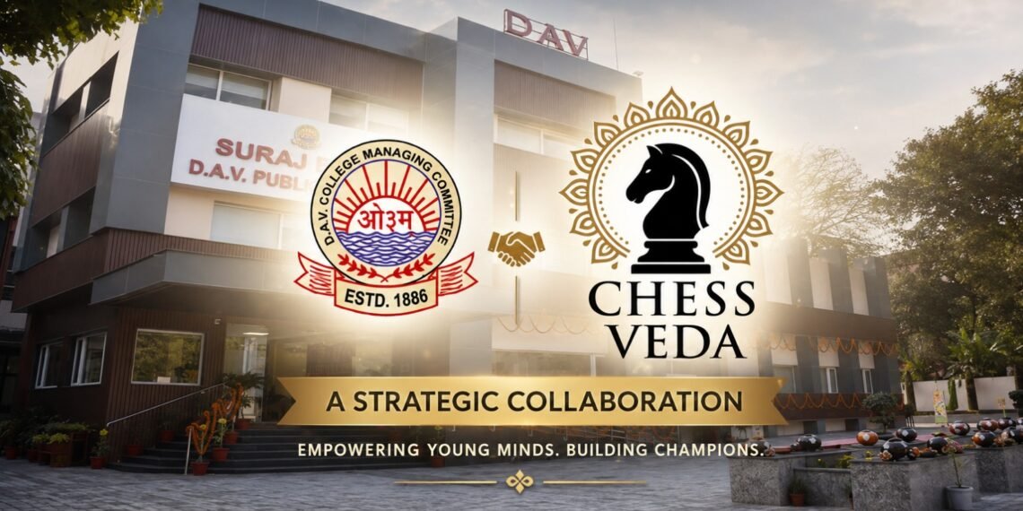 SBDAV Public School, Vasant Vihar Becomes the First School to Partner with Chessveda- Power Corridors