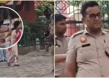 Delhi Cop Seen Slapping Woman Protester During CJP March Removed From Jantar Mantar Duty - Power Corridors