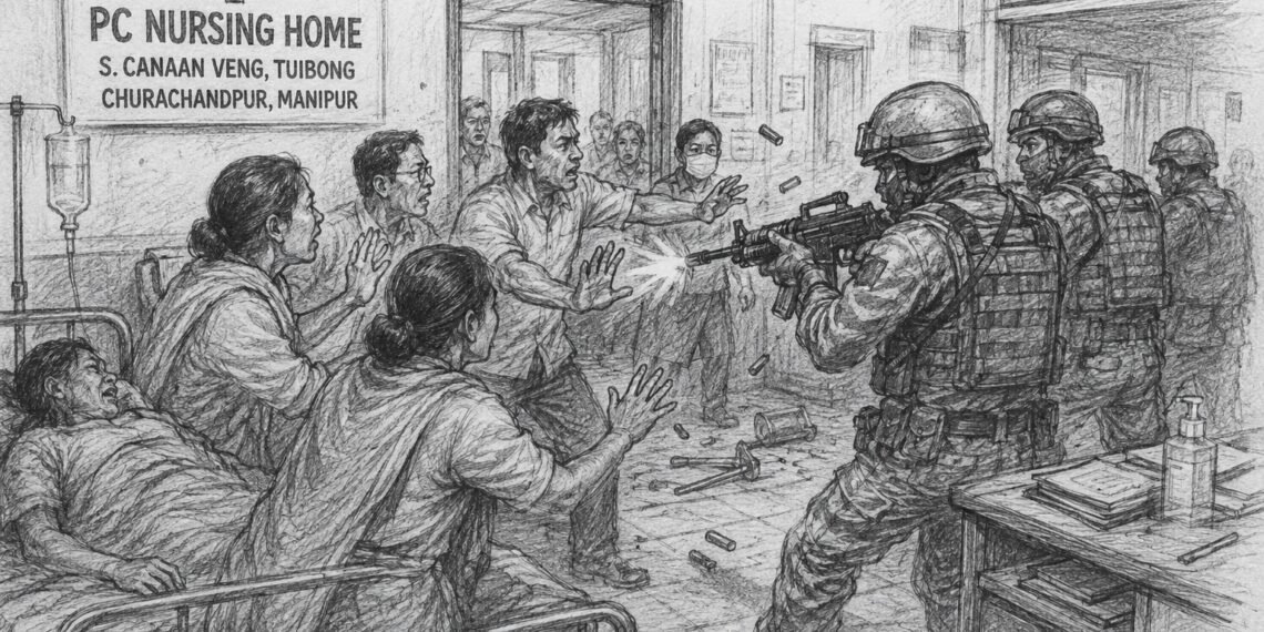 Manipur: Security Forces Open Fire Inside Nursing Home