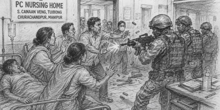Manipur: Security Forces Open Fire Inside Nursing Home