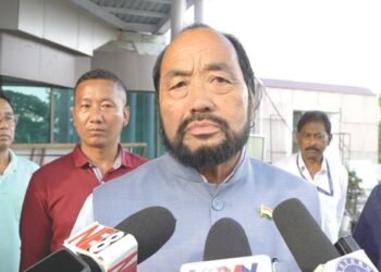 BJP leader and nagaland Home Minister Yanthungo Patton