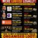 Bank loot