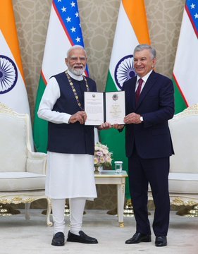 India, Uzbekistan Ink Uranium Supply Pact During Modi Visit