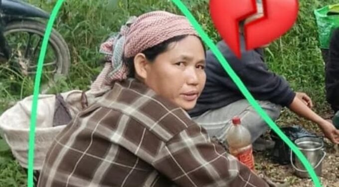 Kuki Woman Killed